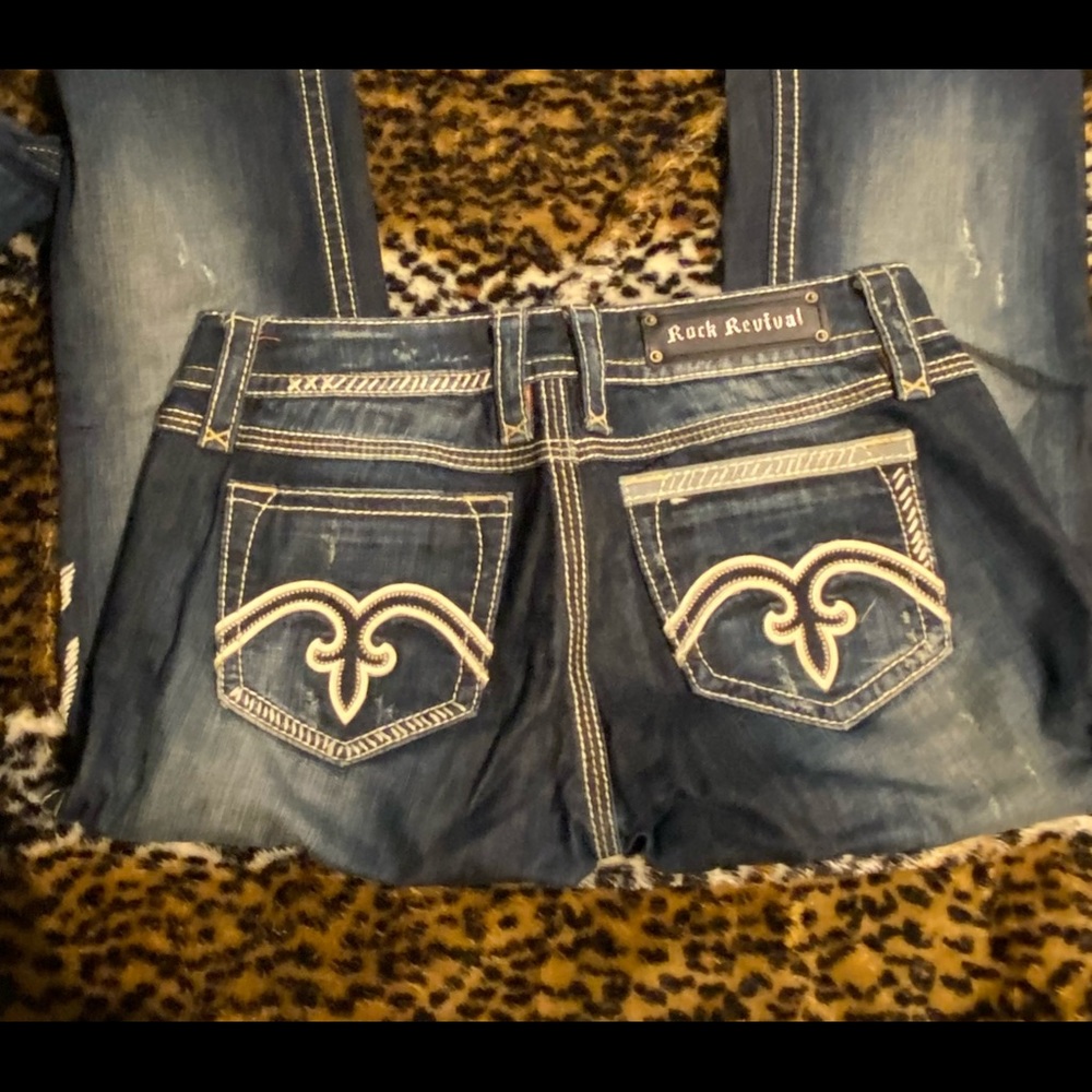 Rock revival #12 30x32 Alanis boot Jean